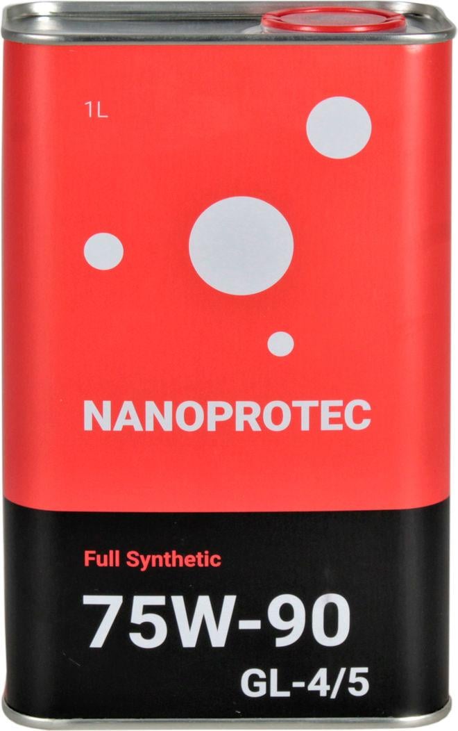 Трансмісійне мастило Nanoprotec 75W-90 GL-4/5 1 л (NP 2301 501)