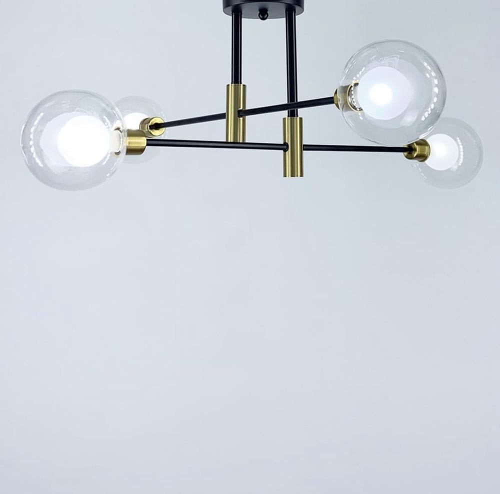 Люстра сучасна з подвійним плафоном на 4 лампи (AOC 18/4) - фото 3 Люстра сучасна з подвійним плафоном на 4 лампи (AOC 18/4) - фото 3