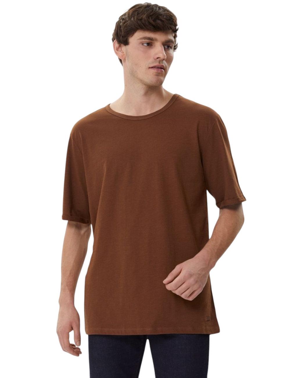 Футболка мужская Lee Cooper Thomas 222LCM242041TILE L Коричневый (8682272290895)