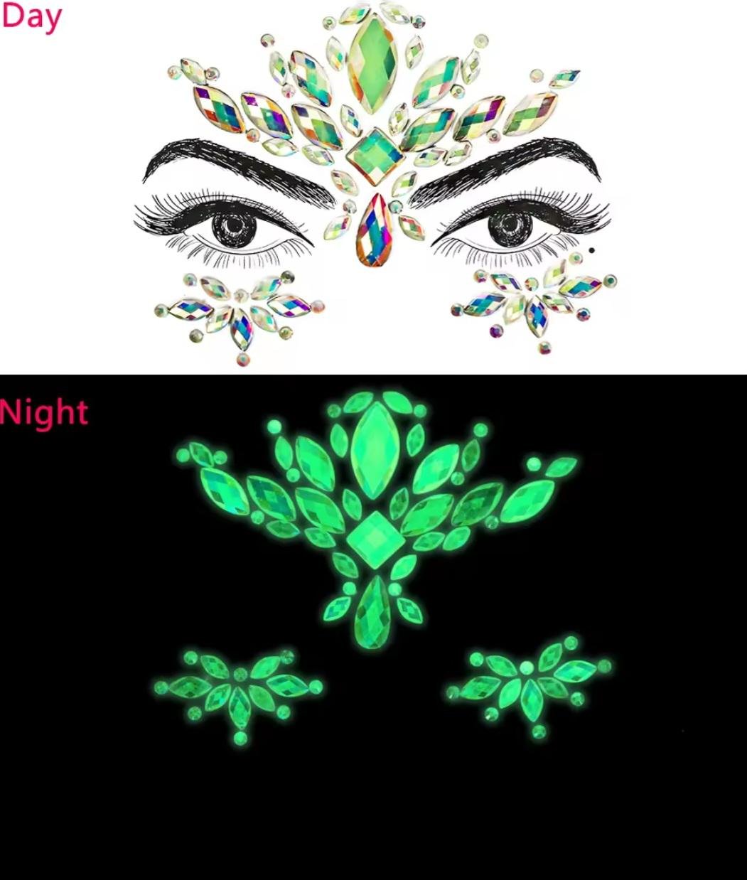 Камінці для обличчя неонові One size Різнокольоровий (8967/15) - фото 3 Камінці для обличчя неонові One size Різнокольоровий (8967/15) - фото 3