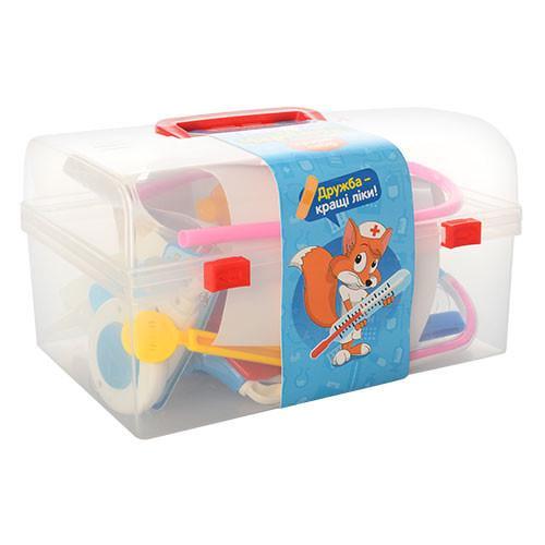 Дитячий ігровий набір Лікар M 0459 U у валізі (26112025) Дитячий ігровий набір Лікар M 0459 U у валізі (26112025)