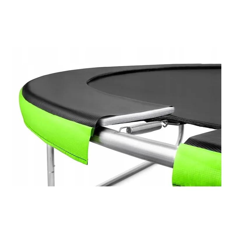 Батут Just Fun Premium внутрішня сіткa 244 см Чорний (2735132208) - фото 2