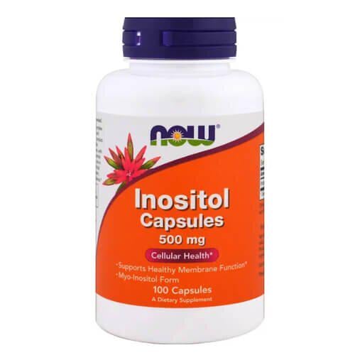Инозитол B-8 NOW Inositol 500 мг 100 caps (NOW-00475)