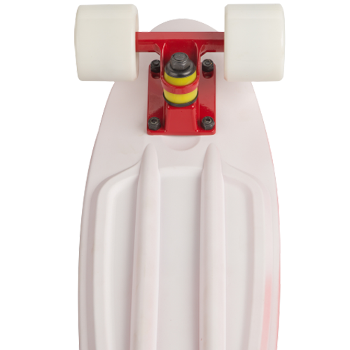 Скейтборд круїзер Candy 22" Top Red/Bottom White (2381) - фото 3