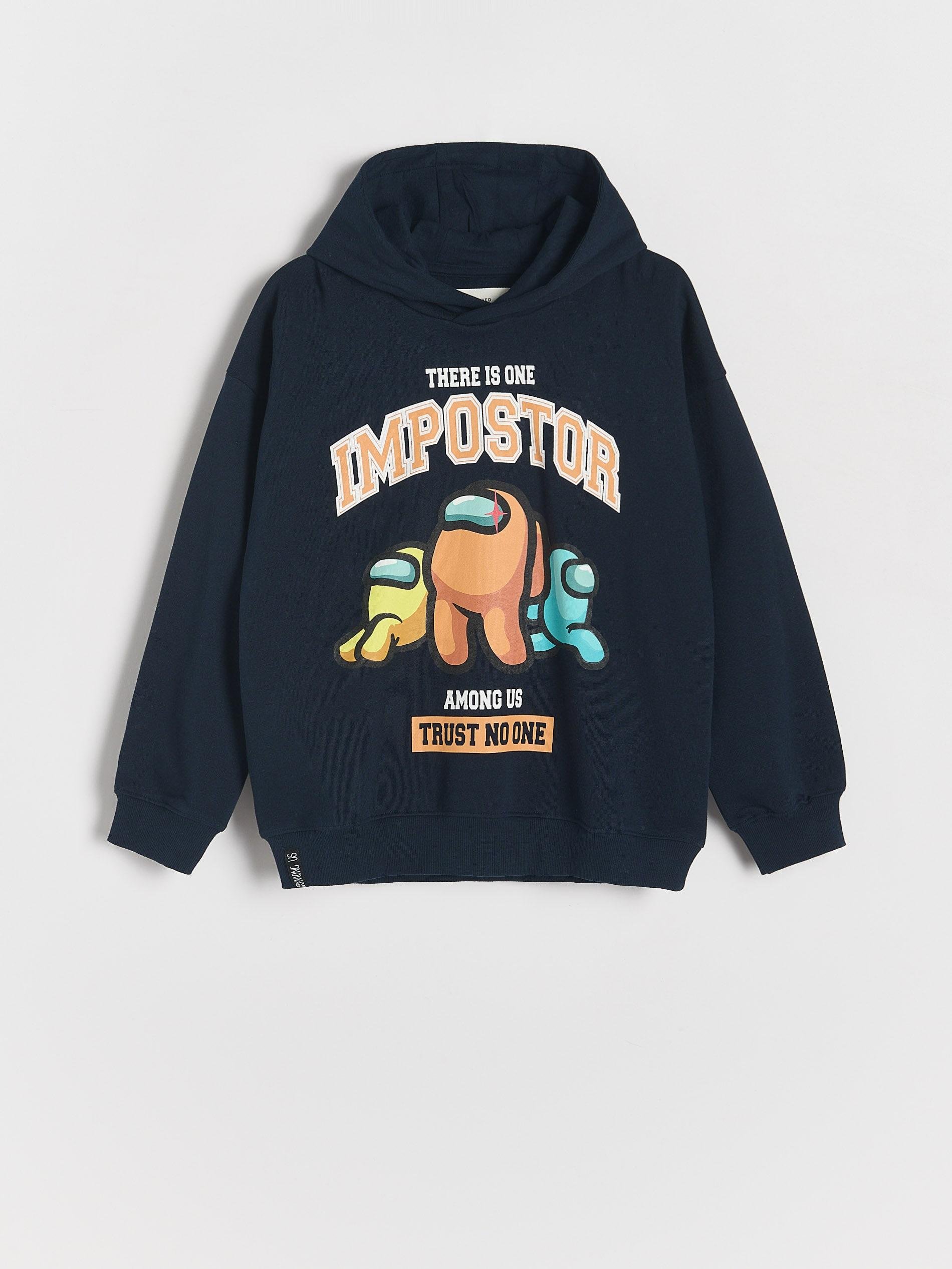 Худі 122-128 см Синій (264BF)