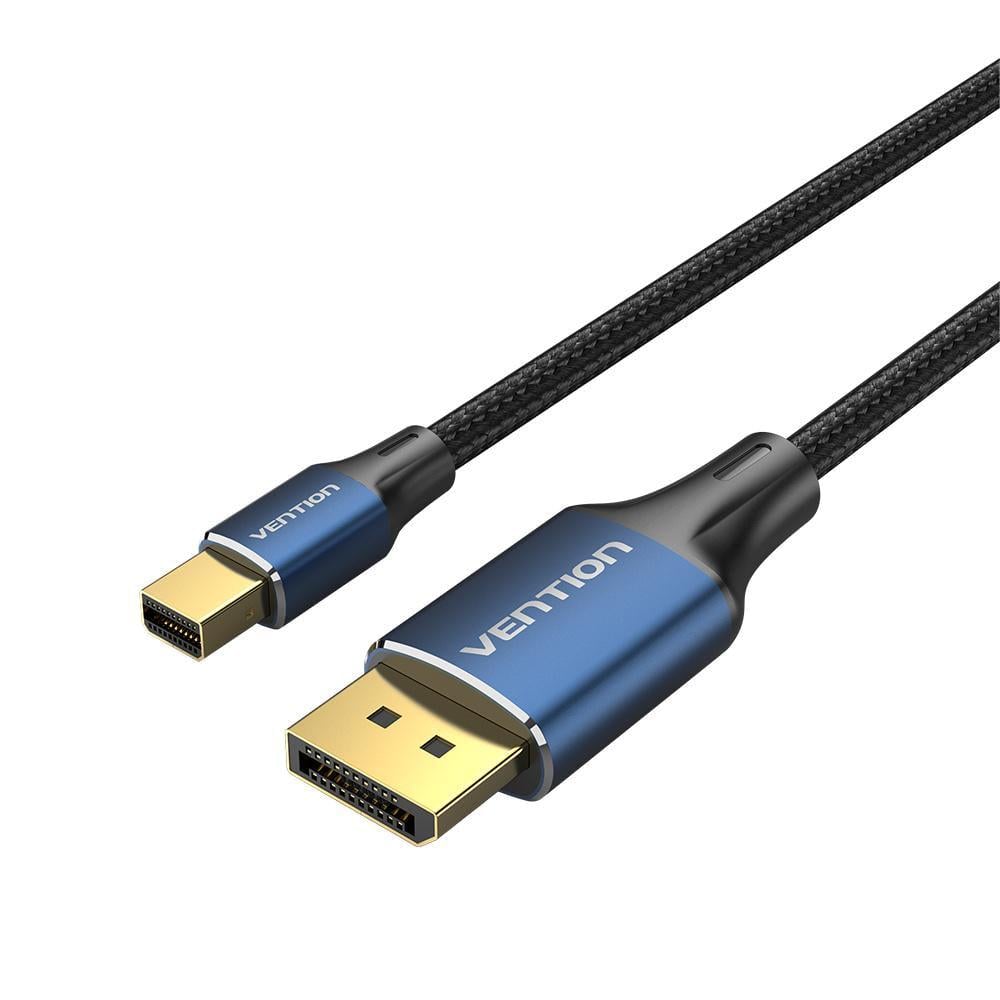 Кабель Mini DisplayPort / DisplayPort Vention 2 м Синий (HCFLH) Кабель Mini DisplayPort / DisplayPort Vention 2 м Синий (HCFLH)