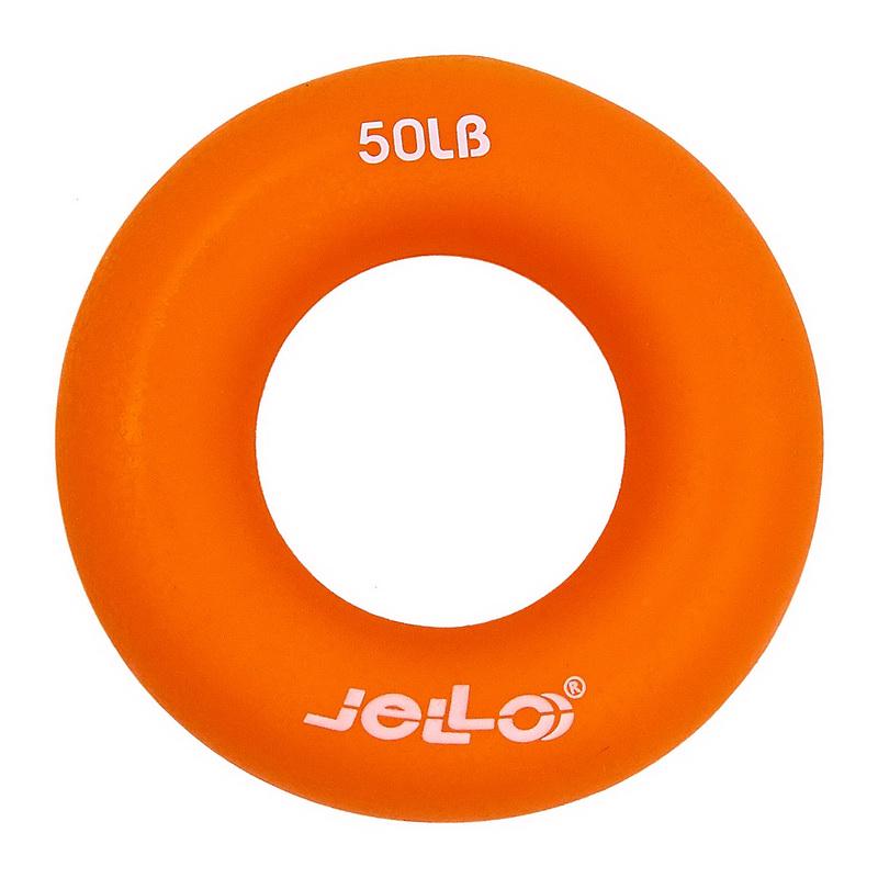 Эспандер кистевой Кольцо Zelart JELLO JLA473-50LB нагрузка 22,5 кг Оранжевый (DR005838) - фото 3