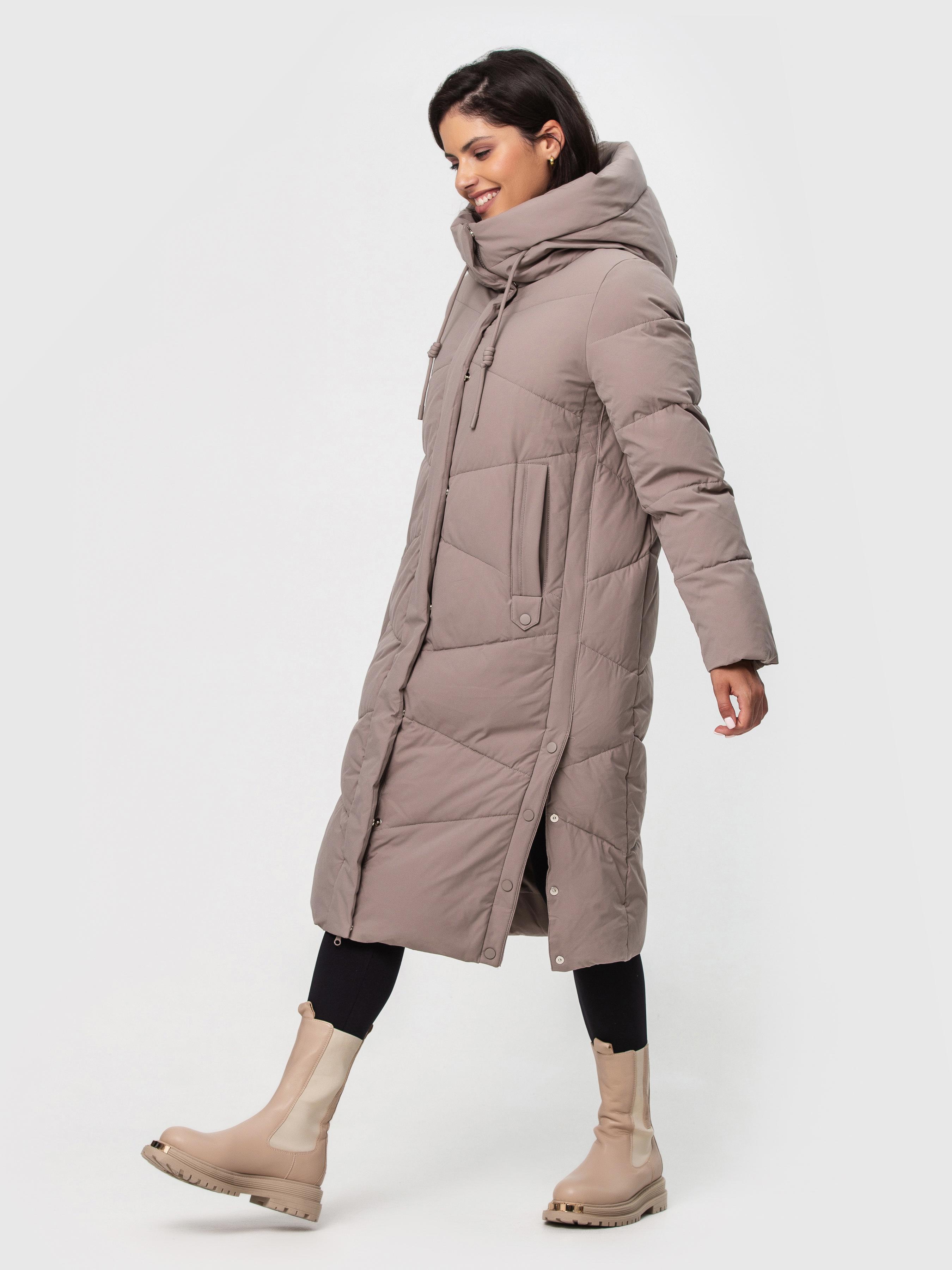 Куртка зимняя Towmy 2XL Бежевый (2122-1) - фото 2 Куртка зимняя Towmy 2XL Бежевый (2122-1) - фото 2