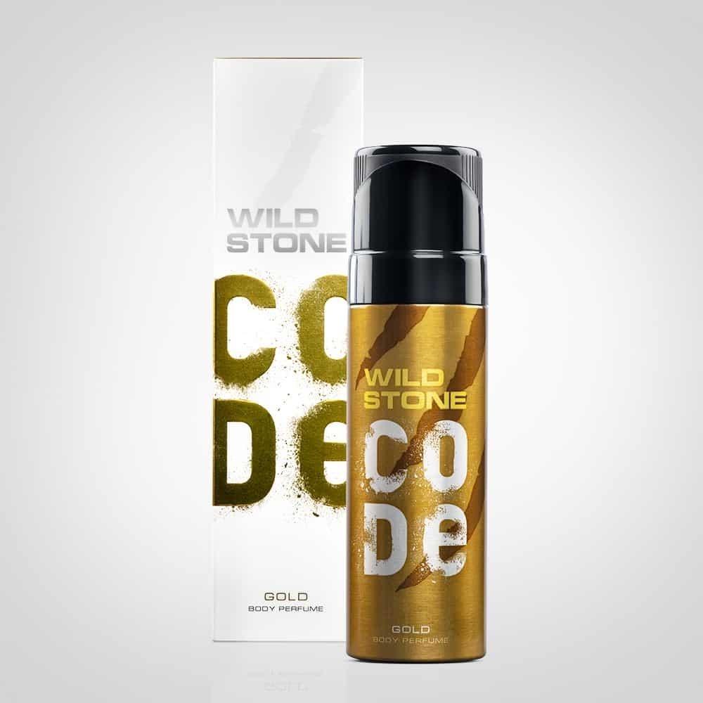 Парфумований спрей для чоловіків Wild Stone CODE GOLD 120 мл