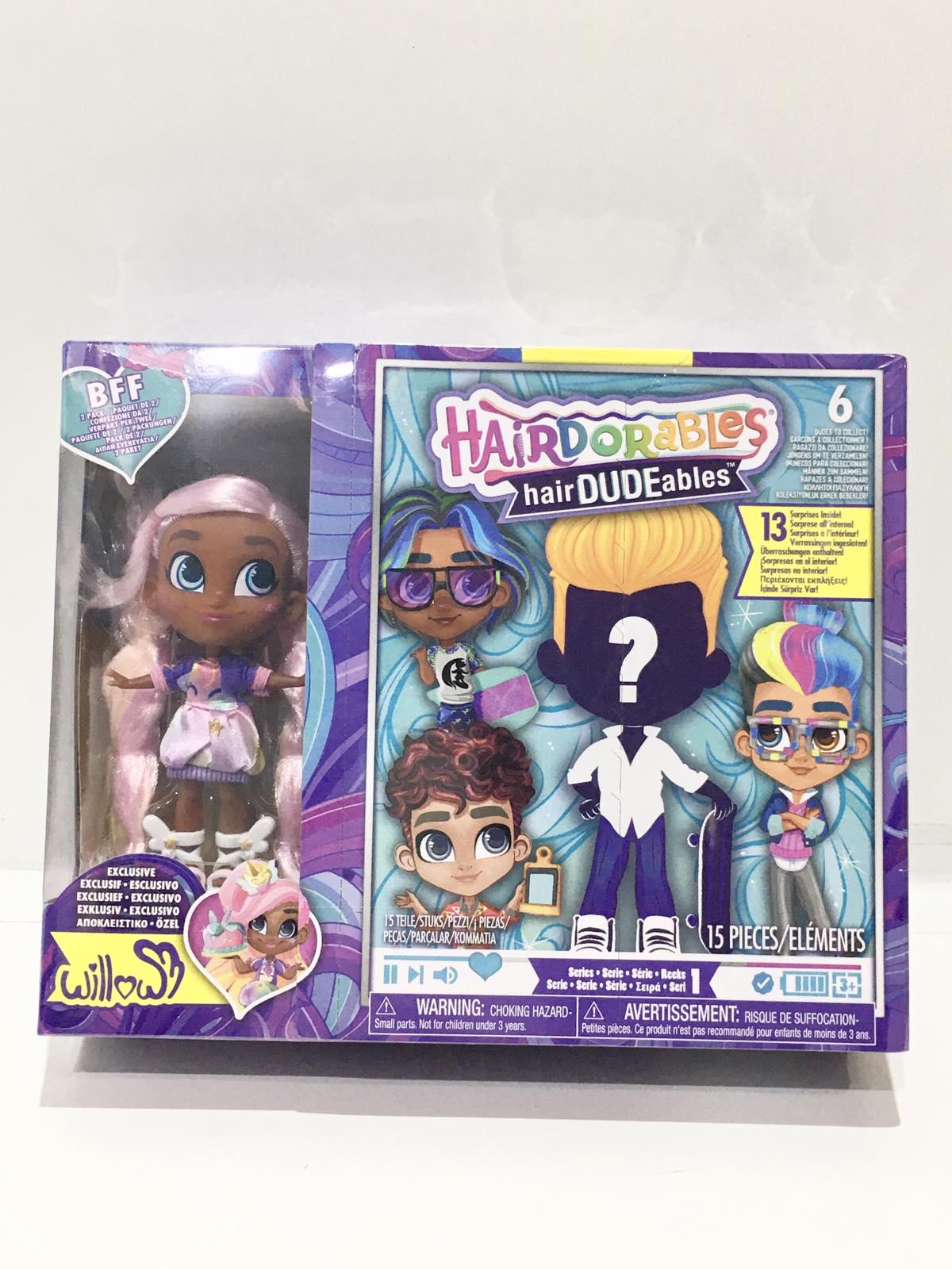 Набор кукол Hairdorables с аксессуарами-сюрпризом Вид 4 2 шт. (23700)