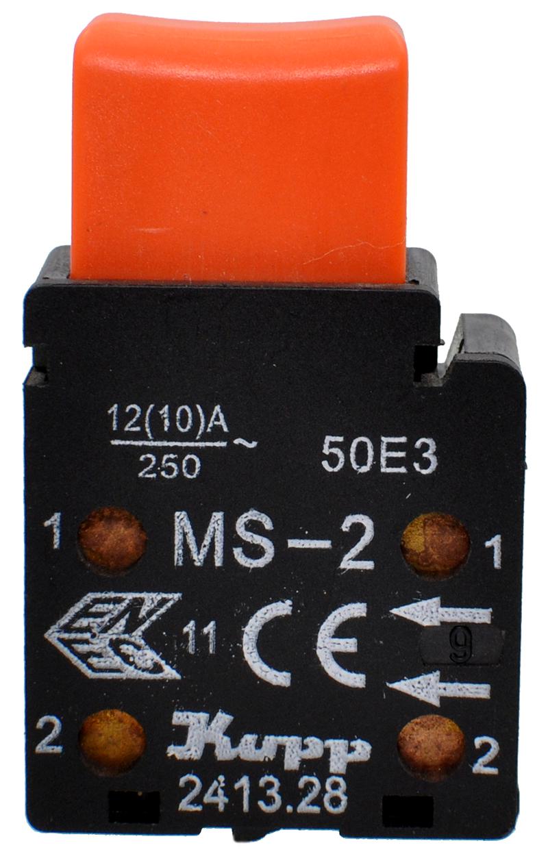 Кнопка дисковой пилы Rebir IE-5107 Kupp двойное включение (кн1198)