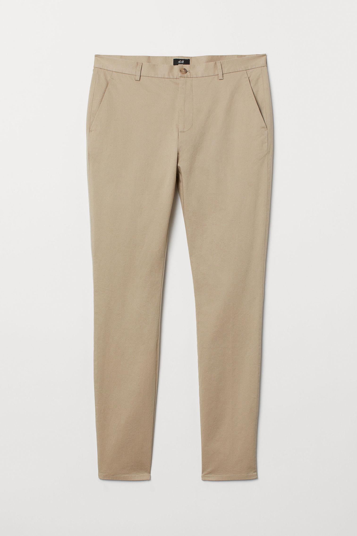 Брюки Pull&Bear р. 33-32 Бежевый (7443061b24 W33)