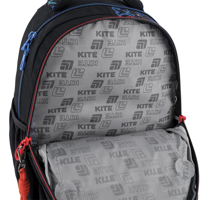 Школьный рюкзак KITE Education teens K25-8001M-1 с ортопедической спинкой (995346) - фото 8 Школьный рюкзак KITE Education teens K25-8001M-1 с ортопедической спинкой (995346) - фото 8