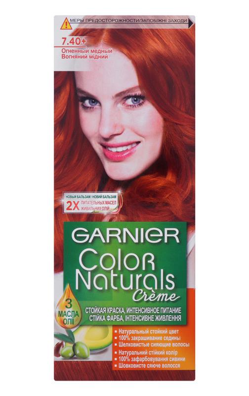 Фарба для волосся Garnier Color Naturals 60 мл 7,40 Вогняний мідний (3600541265080)