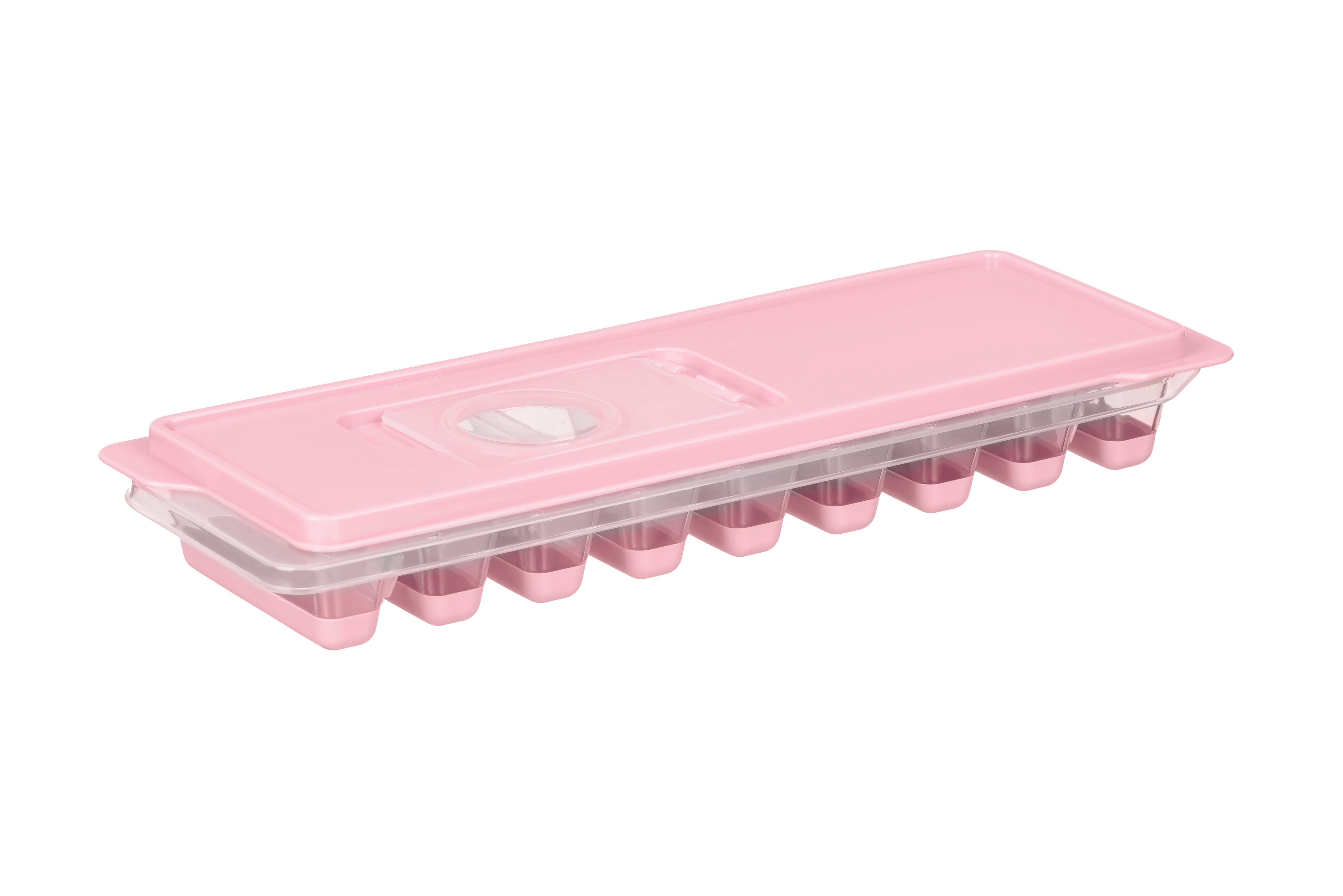 Форма для льда Аrdesto Fresh Stick с силиконовым дном Розовый (AR1102PP)