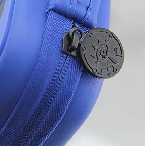 Чехол сумка оригинал Deluxe Zelda кейс для Nintendo Switch / OLED / Синий - фото 3 Чехол сумка оригинал Deluxe Zelda кейс для Nintendo Switch / OLED / Синий - фото 3