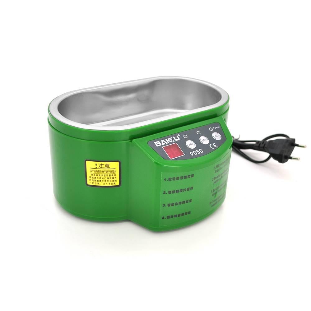 Ванна ультразвукова BAKKU BK9050 два режими роботи 30W і 50W металевий корпус металева кришка Ванна ультразвукова BAKKU BK9050 два режими роботи 30W і 50W металевий корпус металева кришка