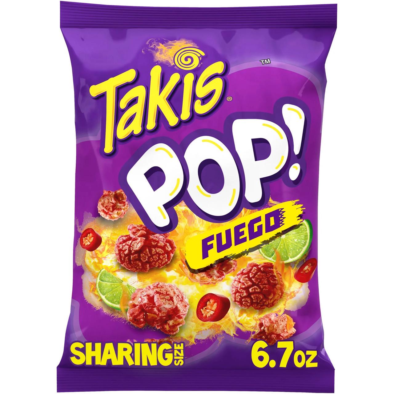 Чипсы Takis Fuego Pop Hot Chili Pepper & Lime Flavored Spicy 190 г (1935770157)