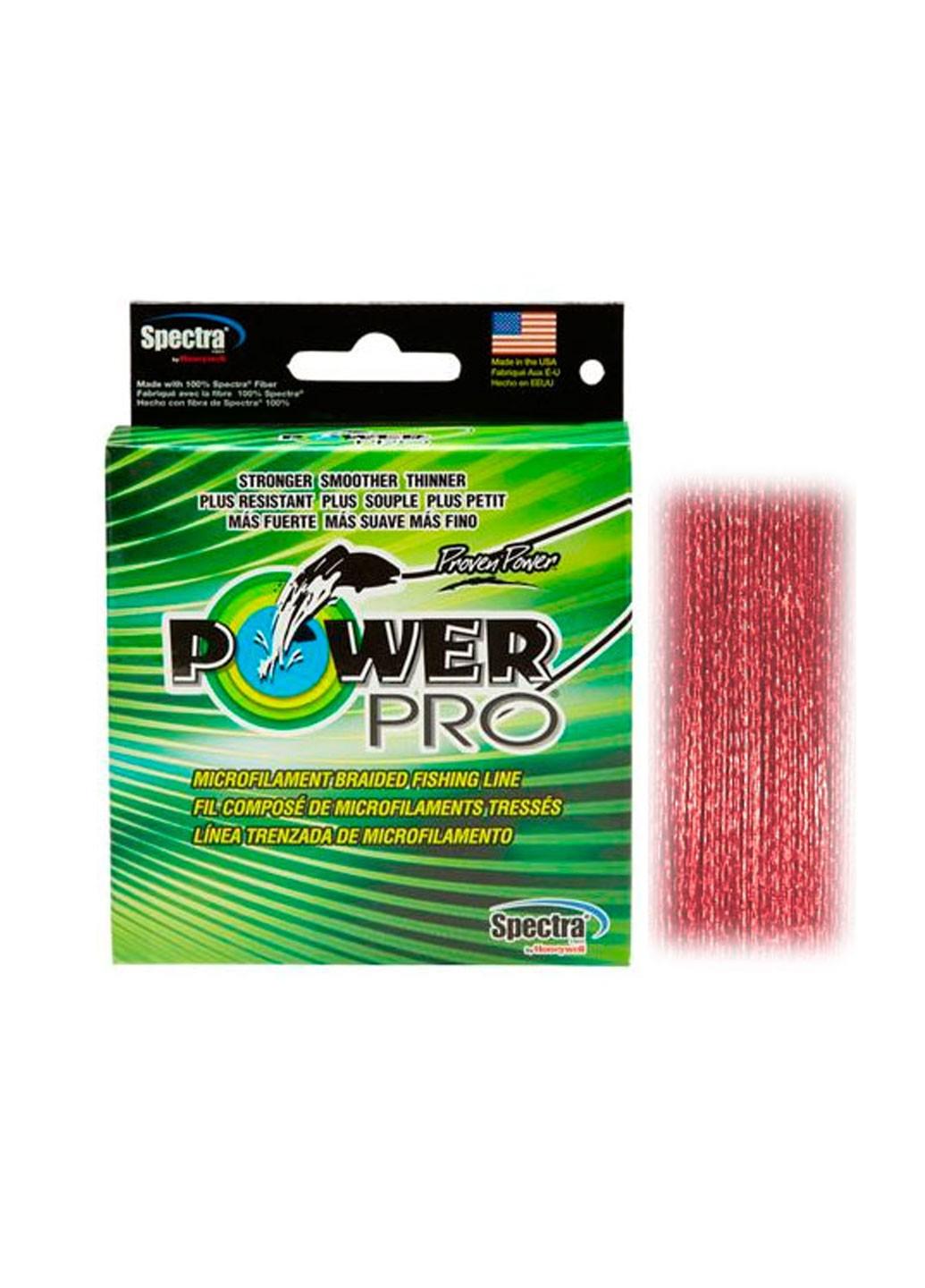 Шнур PowerPro Braided Spectra 275 м 15 LB 0,19 мм Красный (1665418) - фото 2