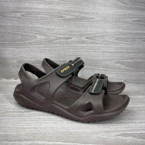 Сандалии мужские Crocs Swiftwater River Sandal р. 42/43 Espresso (18845) - фото 12 Сандалии мужские Crocs Swiftwater River Sandal р. 42/43 Espresso (18845) - фото 12
