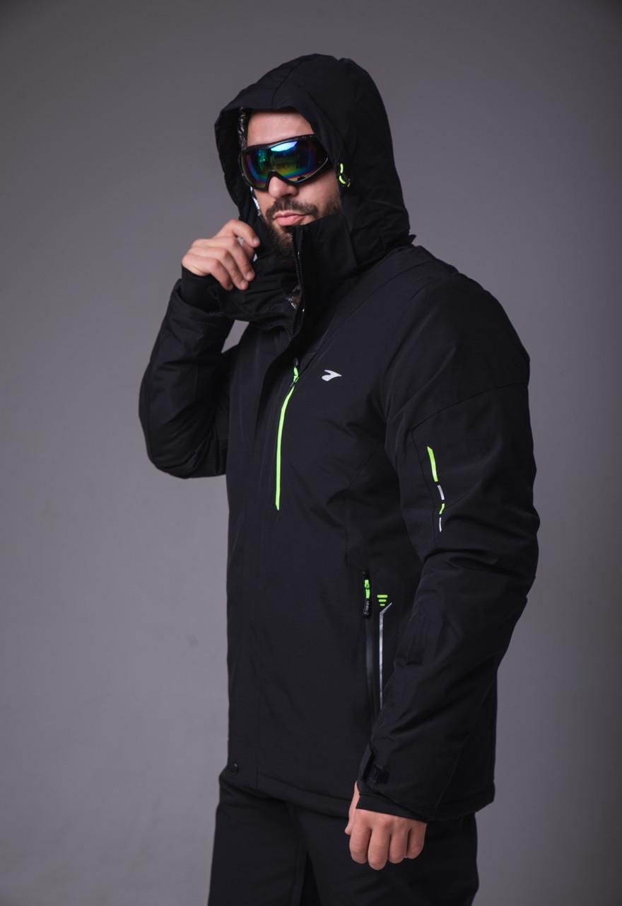Куртка горнолыжная Master Case мужская 3XL Черный (2331) - фото 6