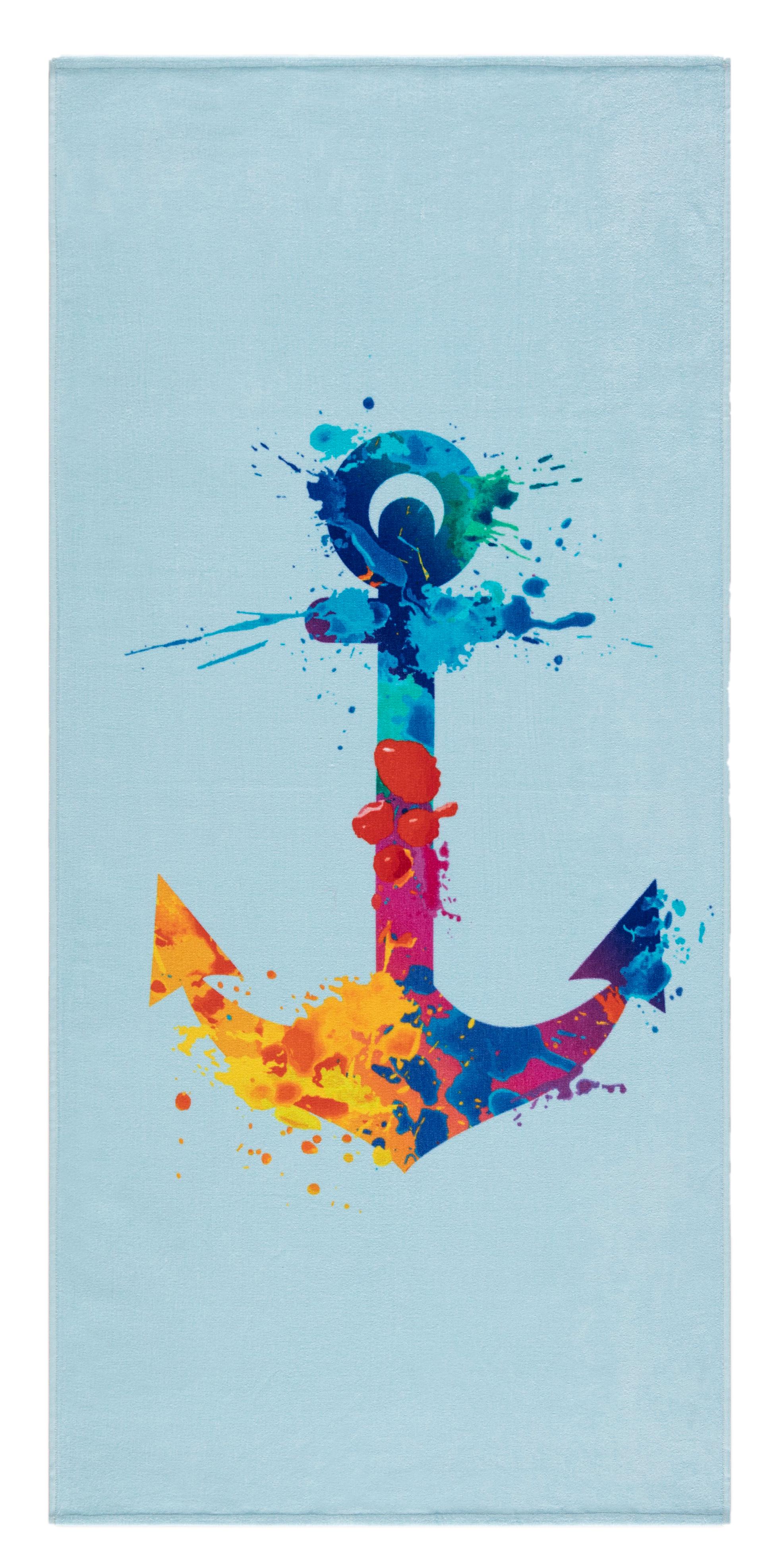 Полотенце пляжное Maisonette Marine 75х150 см 340 г/м2