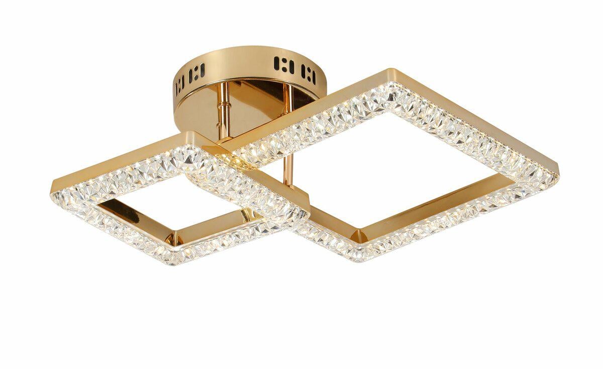 Люстра світлодіодна акрилова Valeso GD 25Wx2 (2726/1+1)