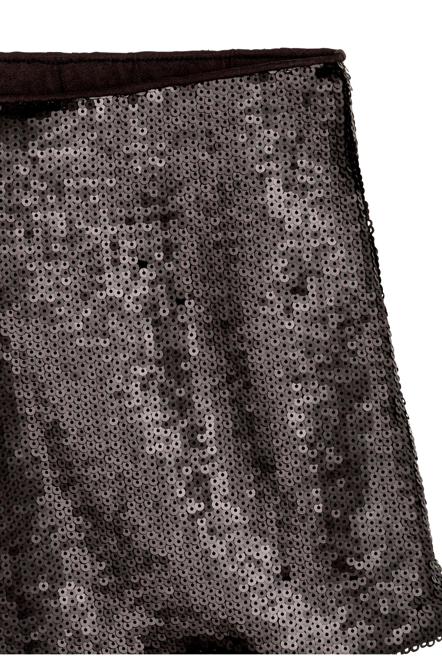 Шорты с пайетками р. 38 черный (4395534dm) - фото 3 Шорты с пайетками р. 38 черный (4395534dm) - фото 3