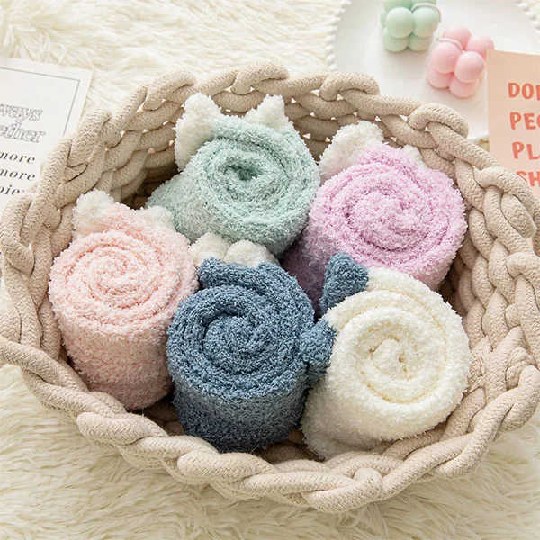 Набір шкарпеток махрових жіночих (C01291-1) - фото 2 Набір шкарпеток махрових жіночих (C01291-1) - фото 2