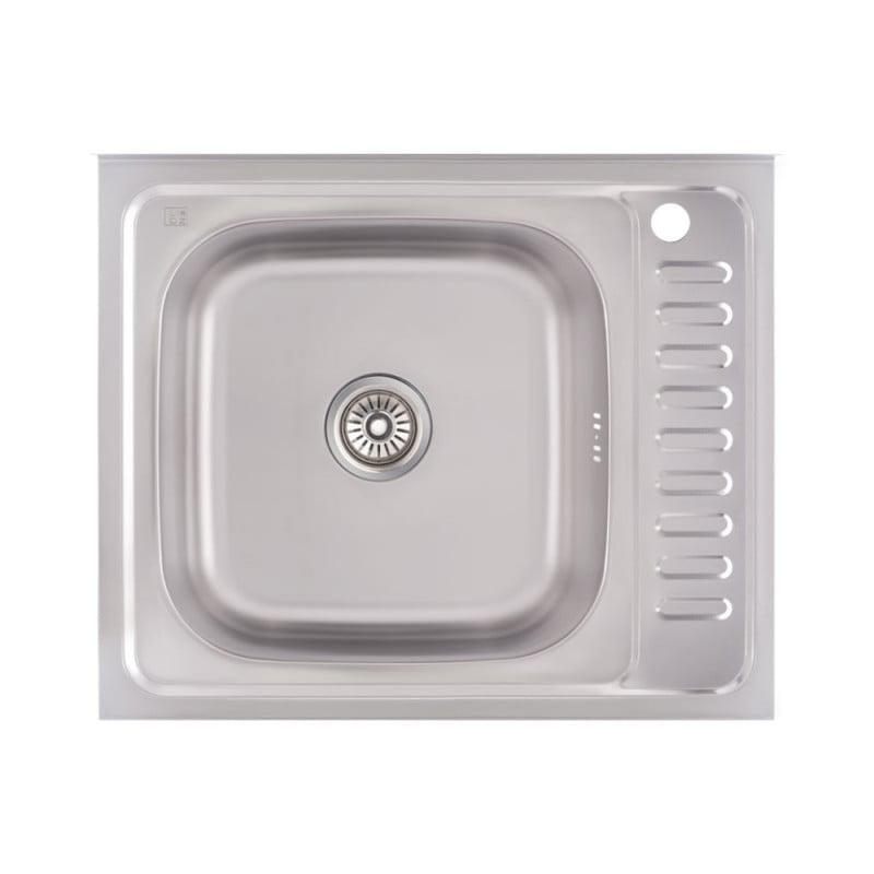 Мийка для кухні Lidz 6050-L Decor 0,6 мм (LIDZ6050L06DEC)