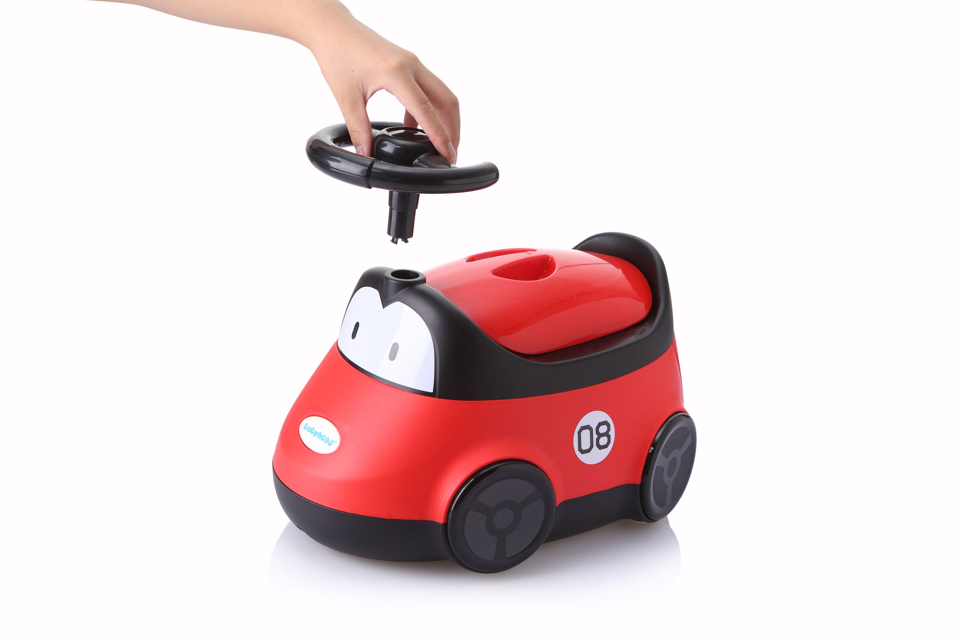 Детский горшок Babyhood Автомобиль Красный (BH-116R) - фото 2 Детский горшок Babyhood Автомобиль Красный (BH-116R) - фото 2