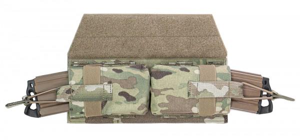 Подсумок горизонтальный под магазины Warrior Horizontal Velcro MOLLE Panel Multicam