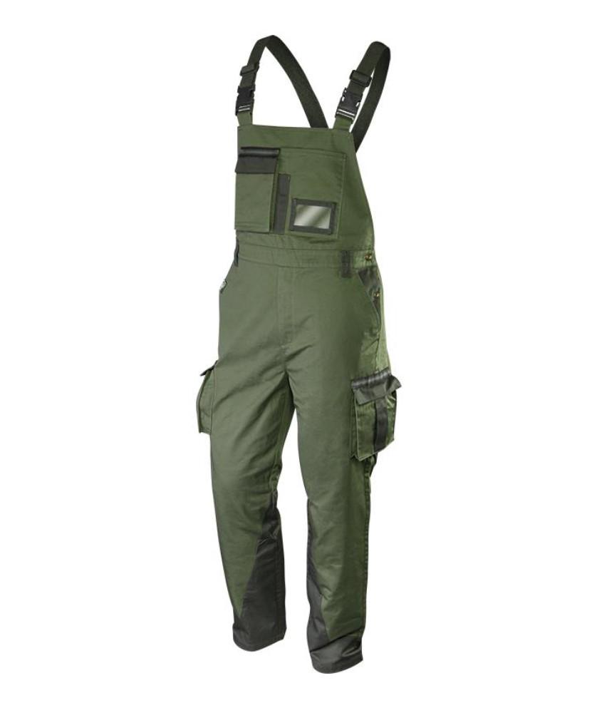 Полукомбенизон рабочий Neo Tools CAMO 81-242 XXL с шлейками Olive (81-242-XXL)