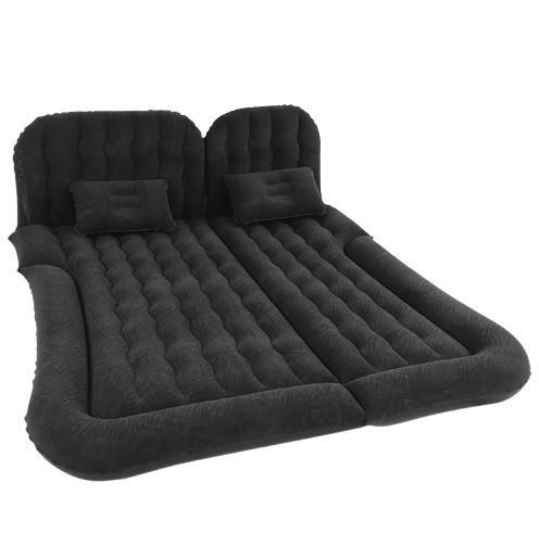Надувной матрас в авто Car Travel Bed с насосом и тумбой 174х126 см Black (j1h-yow-3f3)