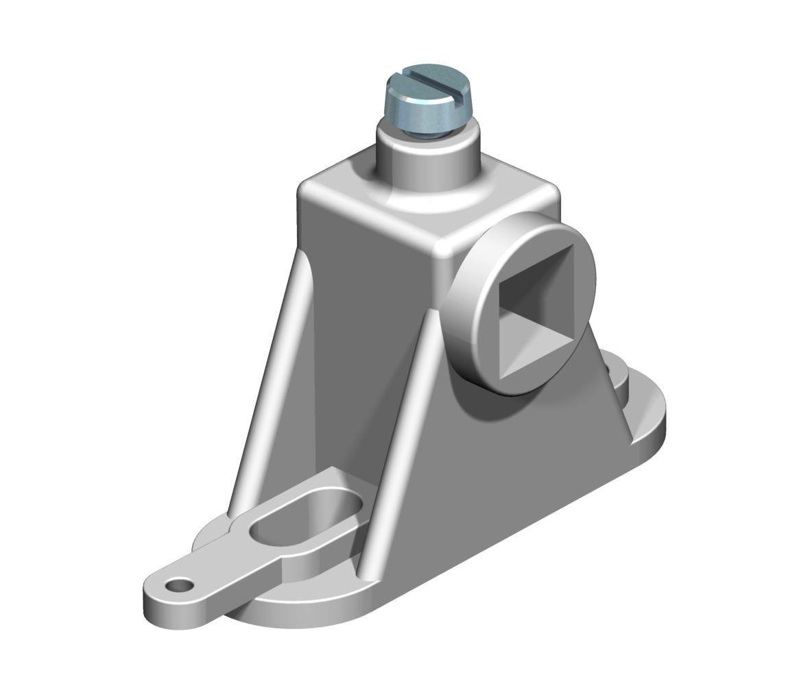 Тримач для шини OBO bettermann 1801 VDE зрівняння потенціалів поліетилену (5015715)