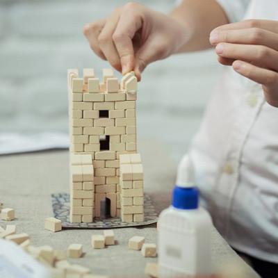 Конструктор керамічний із мініцеглинів Вежа - фото 4 Конструктор керамічний із мініцеглинів Вежа - фото 4