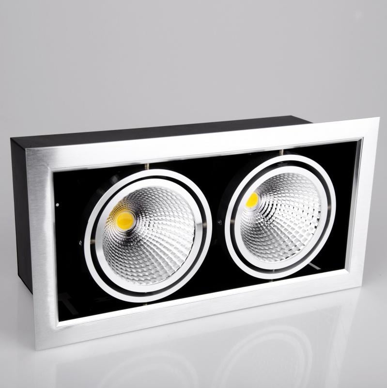 Светильник карданный Brille LED-27/10W 2 WW BA/BK