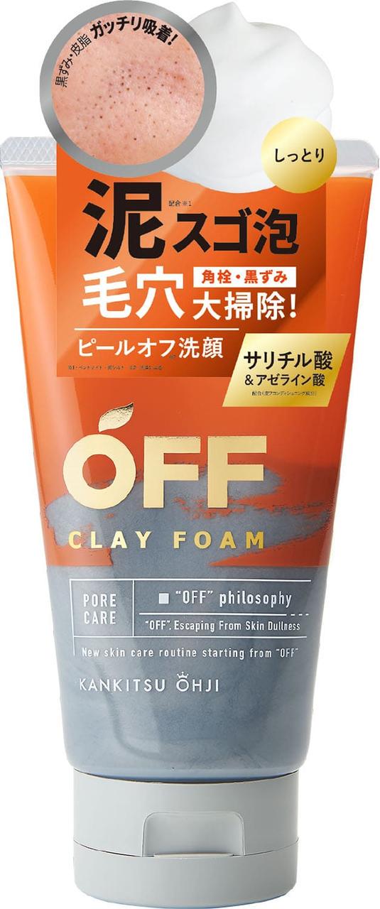 Пенка мужская Cosmetex Roland KANKITSU OHJI Off Clay Foam (3202170248)