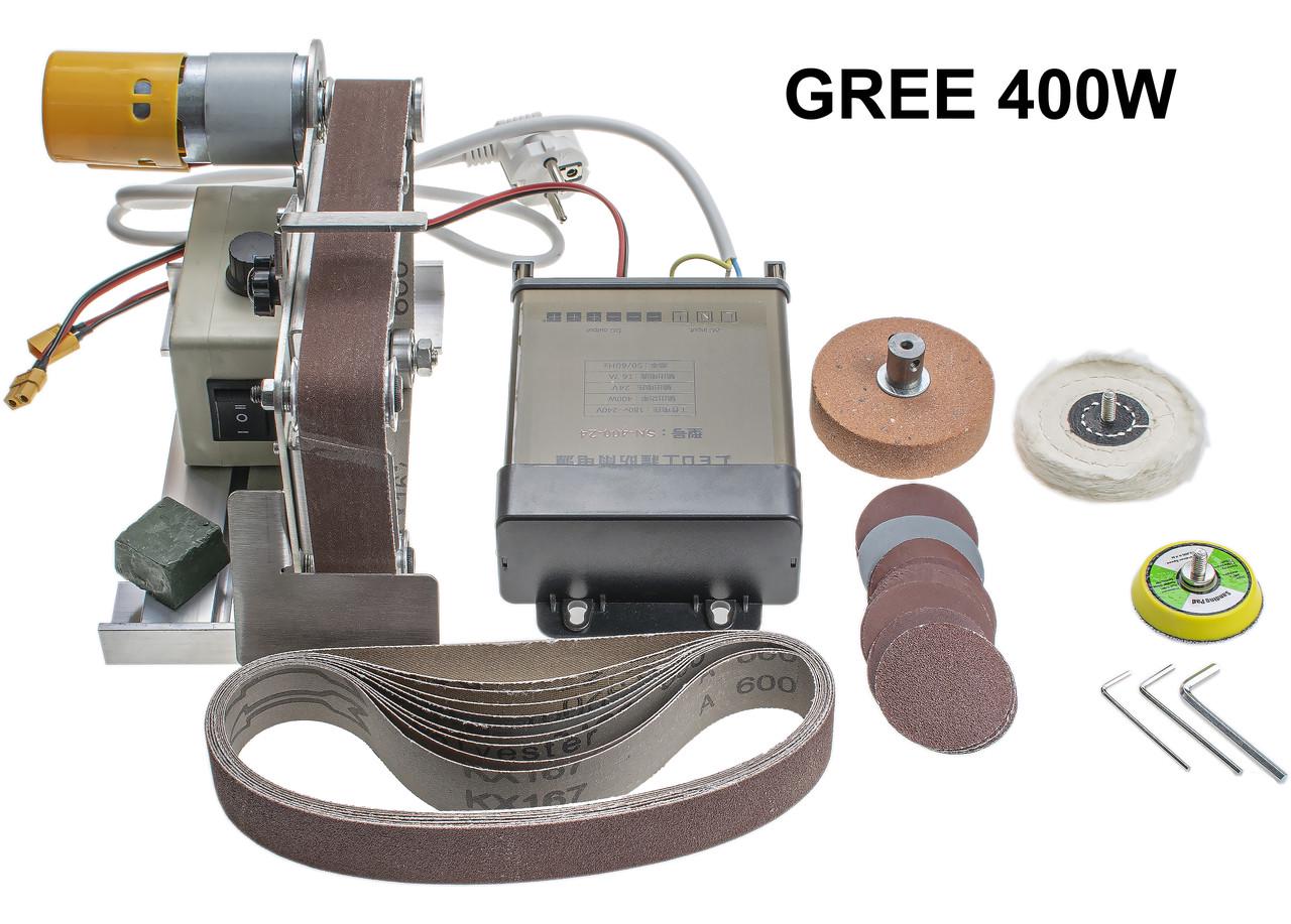 Шлифовальный станок GREE 400W для заточки ножей ножниц сверел и другого инструмента - фото 2 Шлифовальный станок GREE 400W для заточки ножей ножниц сверел и другого инструмента - фото 2