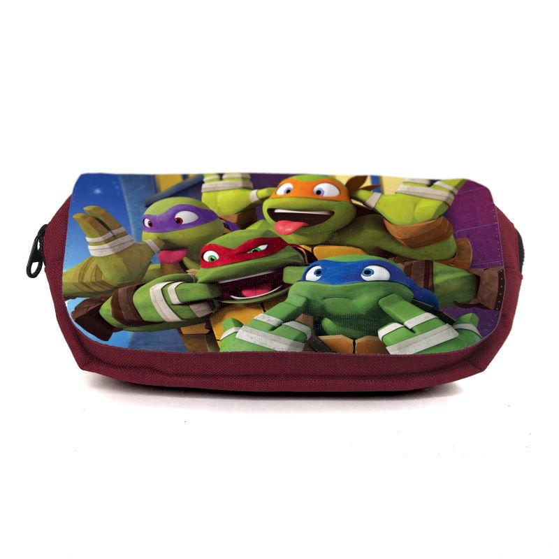 Пенал школьный Ракушки Ниндзя Ninja Turtles TMNT-004 Бордовый (1529788632) Пенал школьный Ракушки Ниндзя Ninja Turtles TMNT-004 Бордовый (1529788632)