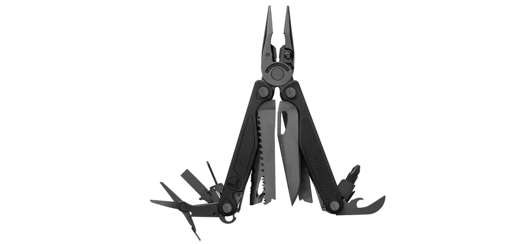 Мультитул Leatherman Charge Plus 19 инструментов без чехла и бит Black (26318029)