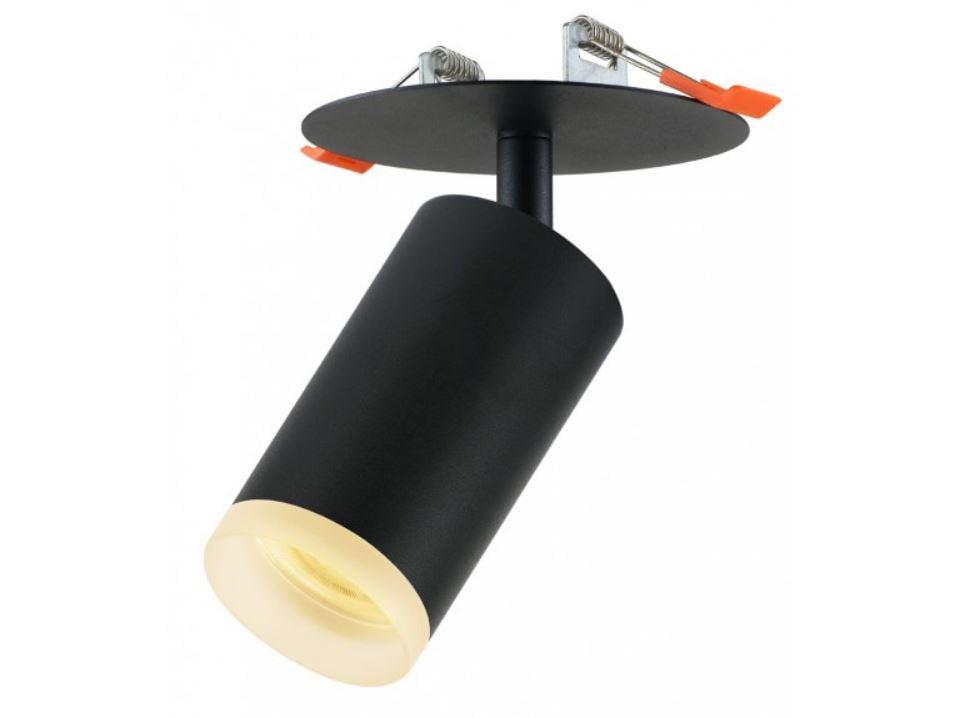 Светильник акцентный Luxel GU10 IP20 Черный (DLD-09B)