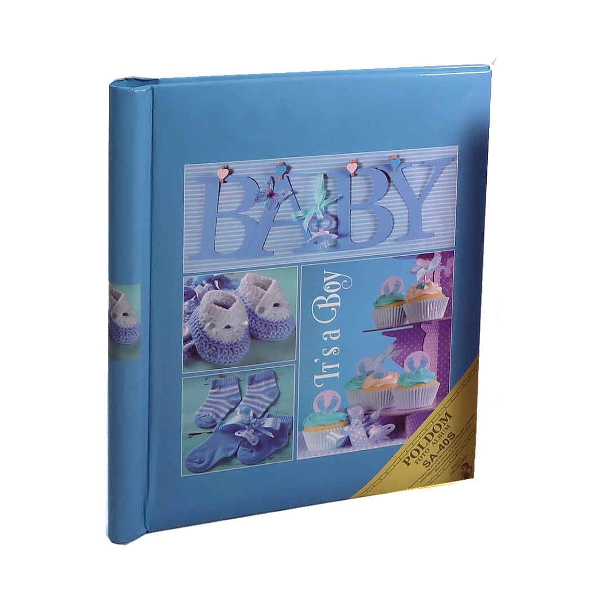 Фотоальбом Poldom SA-20S Assort 181 210x280/20 Baby Collage Blue