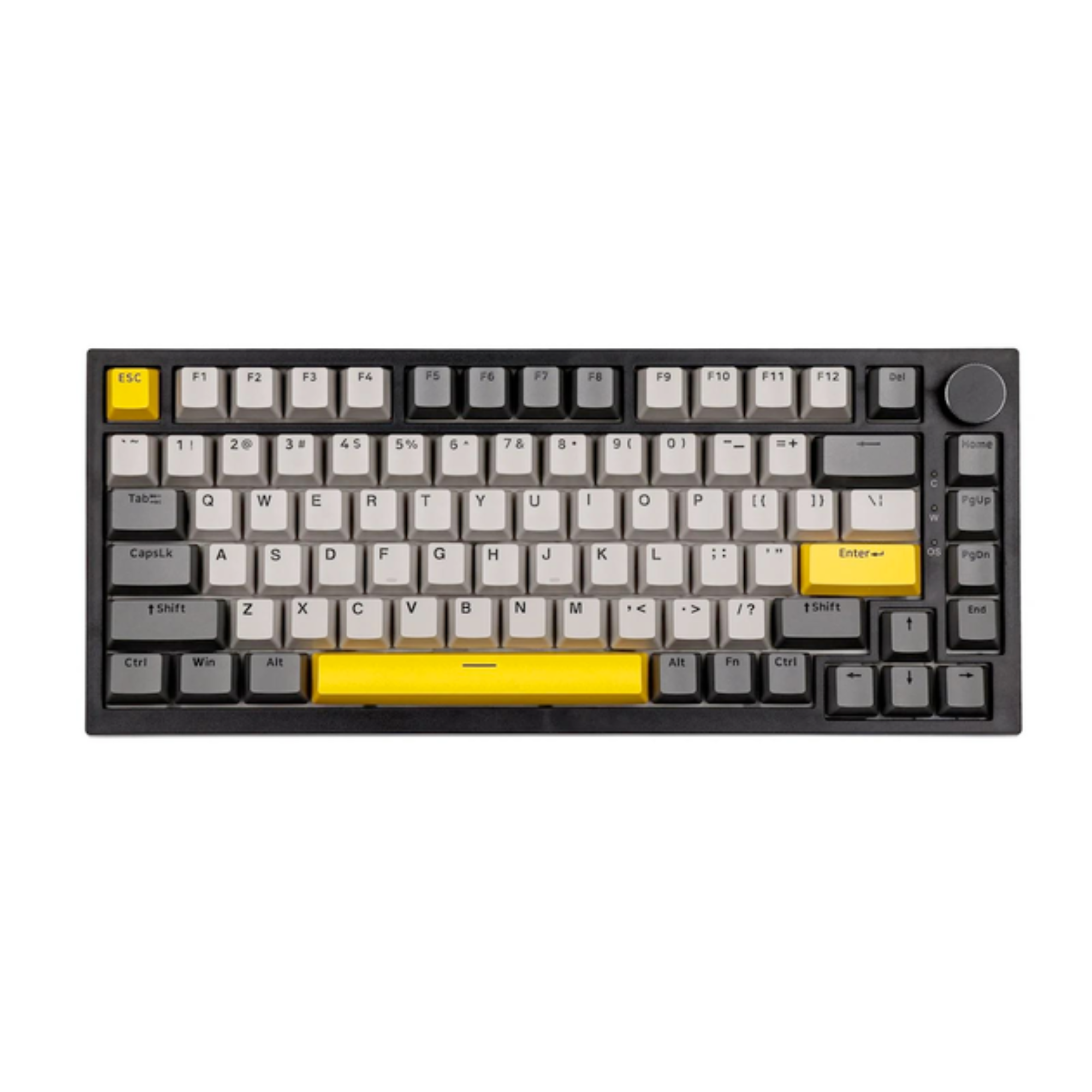 Клавиатура механическая проводная Ajazz Ak820 с RGB-подсветкой и поддержкой Hot-Swap/гравировка ENG/UA/RU Grey (GS-253) - фото 4 Клавиатура механическая проводная Ajazz Ak820 с RGB-подсветкой и поддержкой Hot-Swap/гравировка ENG/UA/RU Grey (GS-253) - фото 4