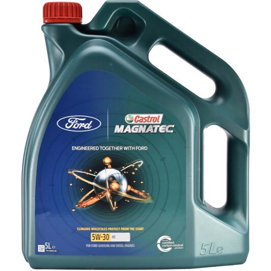 Моторное масло Castrol Magnatec Professional A5 5W-30 Ford 5 л - фото 1