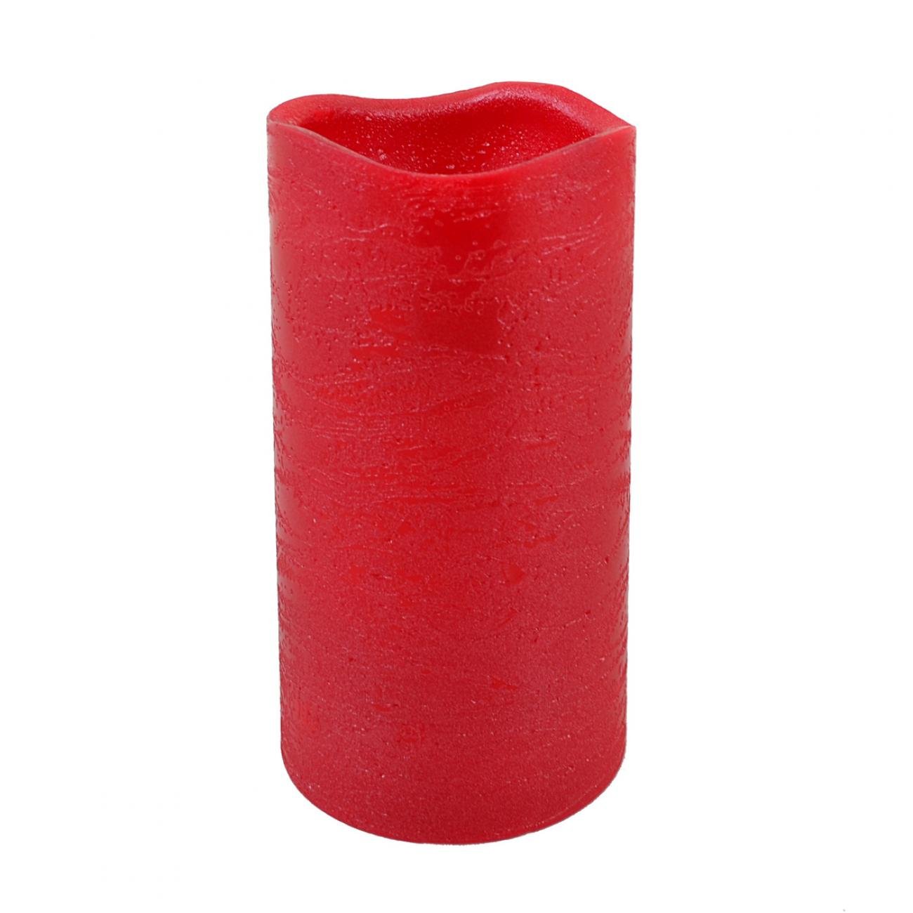 Свеча Yes! Fun LED 7,5х15 см восковая Красный (0710358)