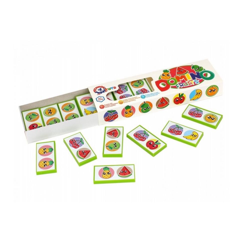 Настільна гра дитяча Технок Доміно Фрукти 3336TXK (RLT23612)