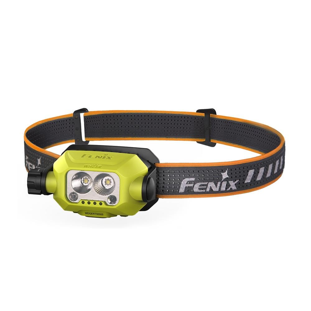 Фонарь налобный Fenix WH23R 600Lm 100 м USB Type-C Black/Yellow (33088240)