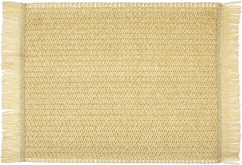 Набір льняних підтарельників Rustic Beige 6 шт. 30х45 см