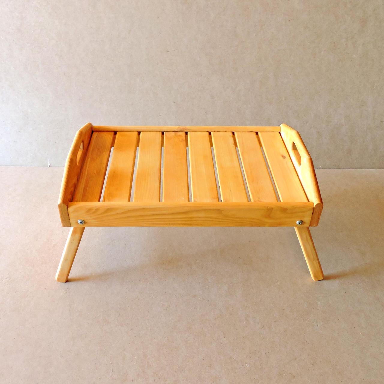 Столик-піднос для сніданку з дерева Аляска Каррі (СТП-001703) - фото 6 Столик-піднос для сніданку з дерева Аляска Каррі (СТП-001703) - фото 6